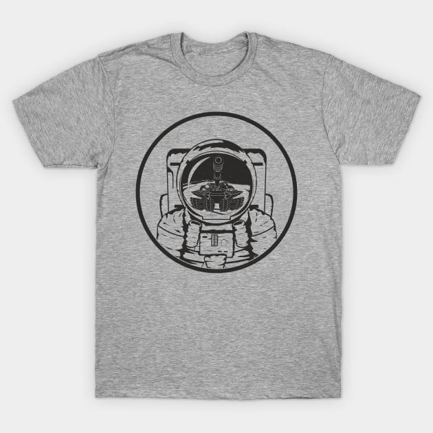 The astronaut met the tank T-Shirt by FAawRay